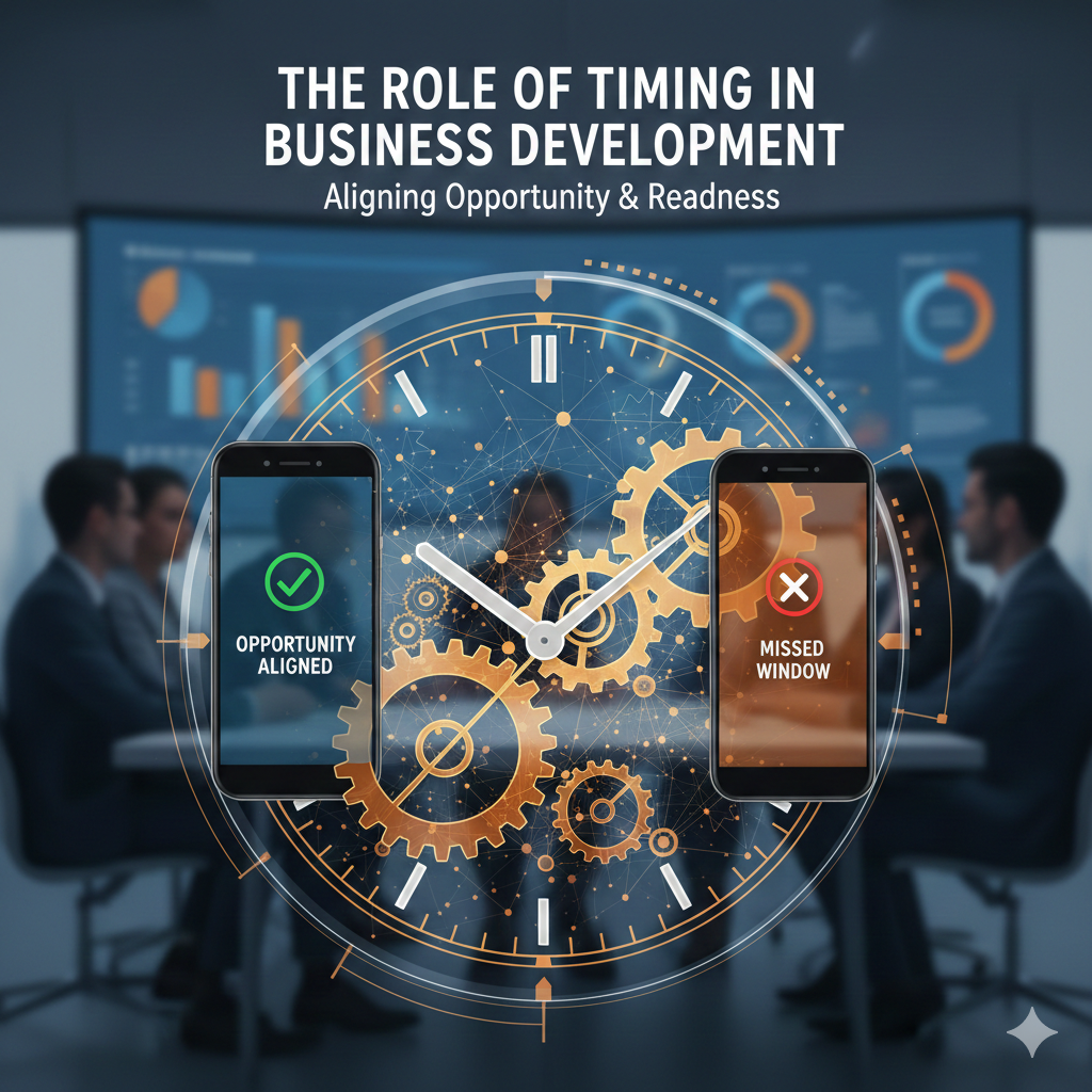 The Role of Timing in Business Development